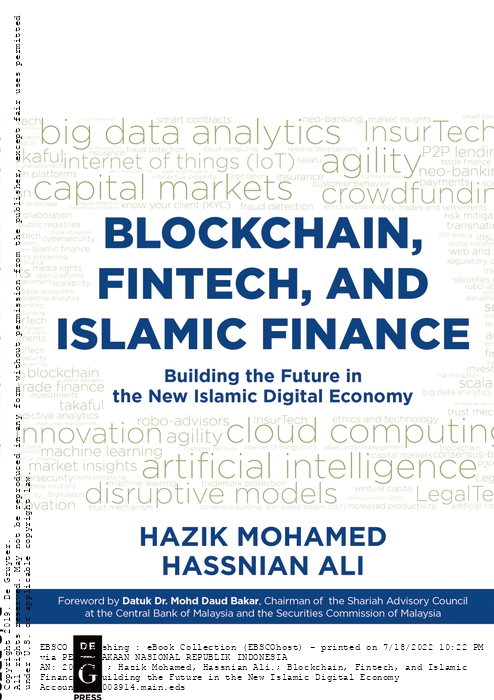 Blockchain, Fintech,  and Islamic Finance