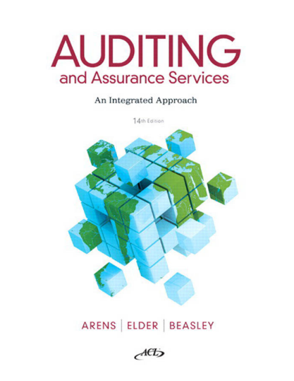 Auditing and Assurance Services an integrated Approach