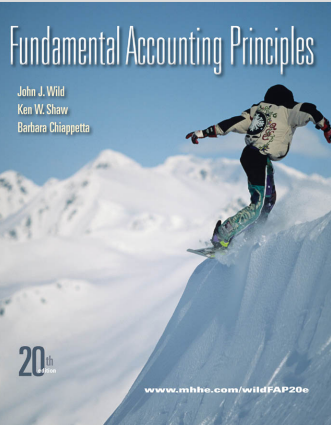 Fundamental Accounting Principles 20th Edition