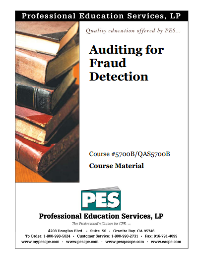 Auditing for fraud detection